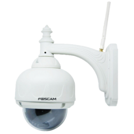 Pack caméra motorisée sans fil IP extérieure FOSCAM