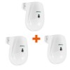 Lot de 3 détecteurs de mouvement MC-335R DMT