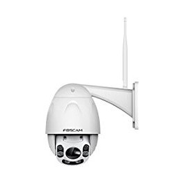 Pack cam&eacute;ra HD motoris&eacute;e sans fil IP ext&eacute;rieure FOSCAM FI9928P
