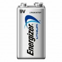 Pile Lithium 9 volts / FR9  Energizer Ultimate