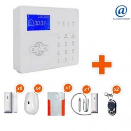 Alarme GSM sans fil ALARMFUTUR House Kit 6