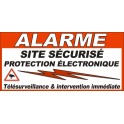 Autocollant alarme dissuasif pour portail