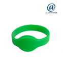 Bracelet badge RFID pour centrale d'alarme ou clavier (Vert)