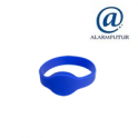 Bracelet fin badge RFID pour centrale d'alarme ou clavier (Bleu)